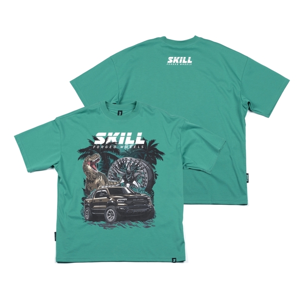 Футболка SKILL SKT001-6 бирюзовая