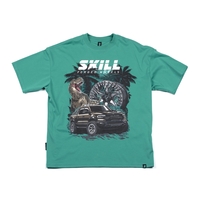 Футболка SKILL SKT001-6 бирюзовая - Фото 1