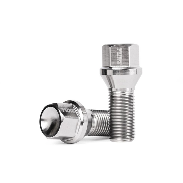 Болт 90121 SKILL ST102 конус 14X1,5 28mm серебро HEX 17