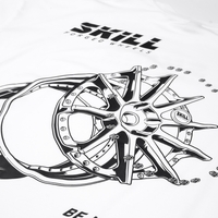 Футболка SKILL SKT001-4 белая - Фото 4